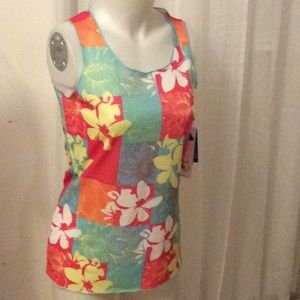 Brooks D’lite Mesh Tank Flower Check